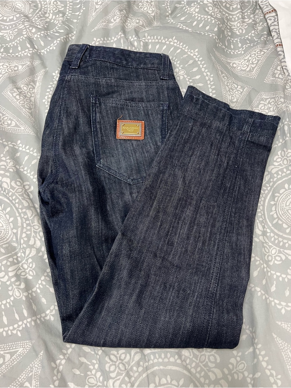 Milano Dark Blue Straight Jeans